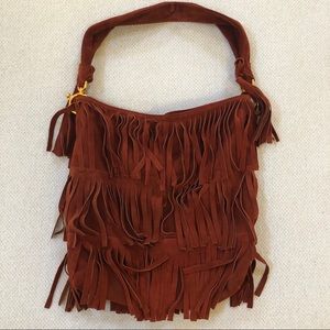 Suade Goldenblue bag